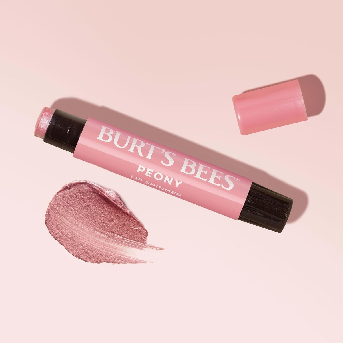 4 Pack Lip Shimmer Set - Natural Lip Gloss with Peppermint & Vitamin E