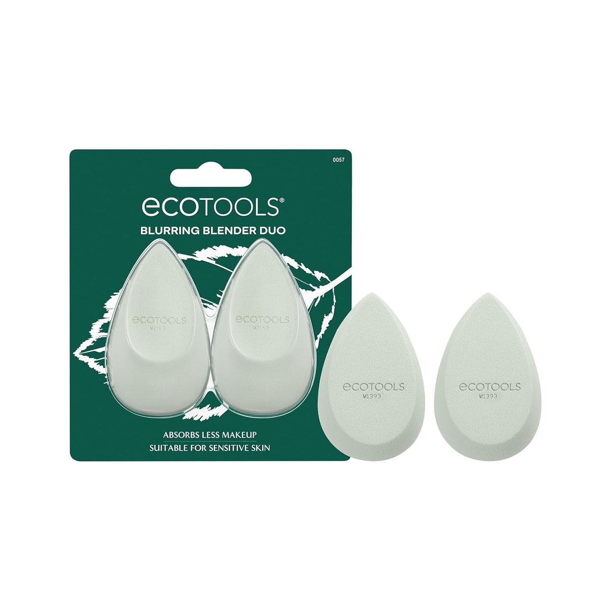 EcoTools Blurring Makeup Sponge Duo for Flawless Natural Finish