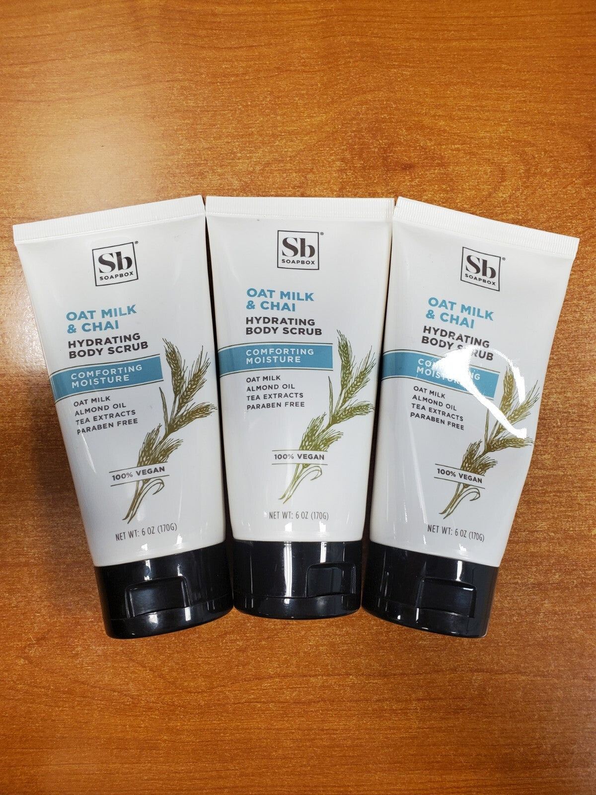 Oat Milk & Chai Body Care Set - 3 Pack