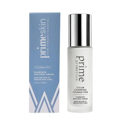 Color Changing Foundation for Mature Skin - 12-Hour Long Wear