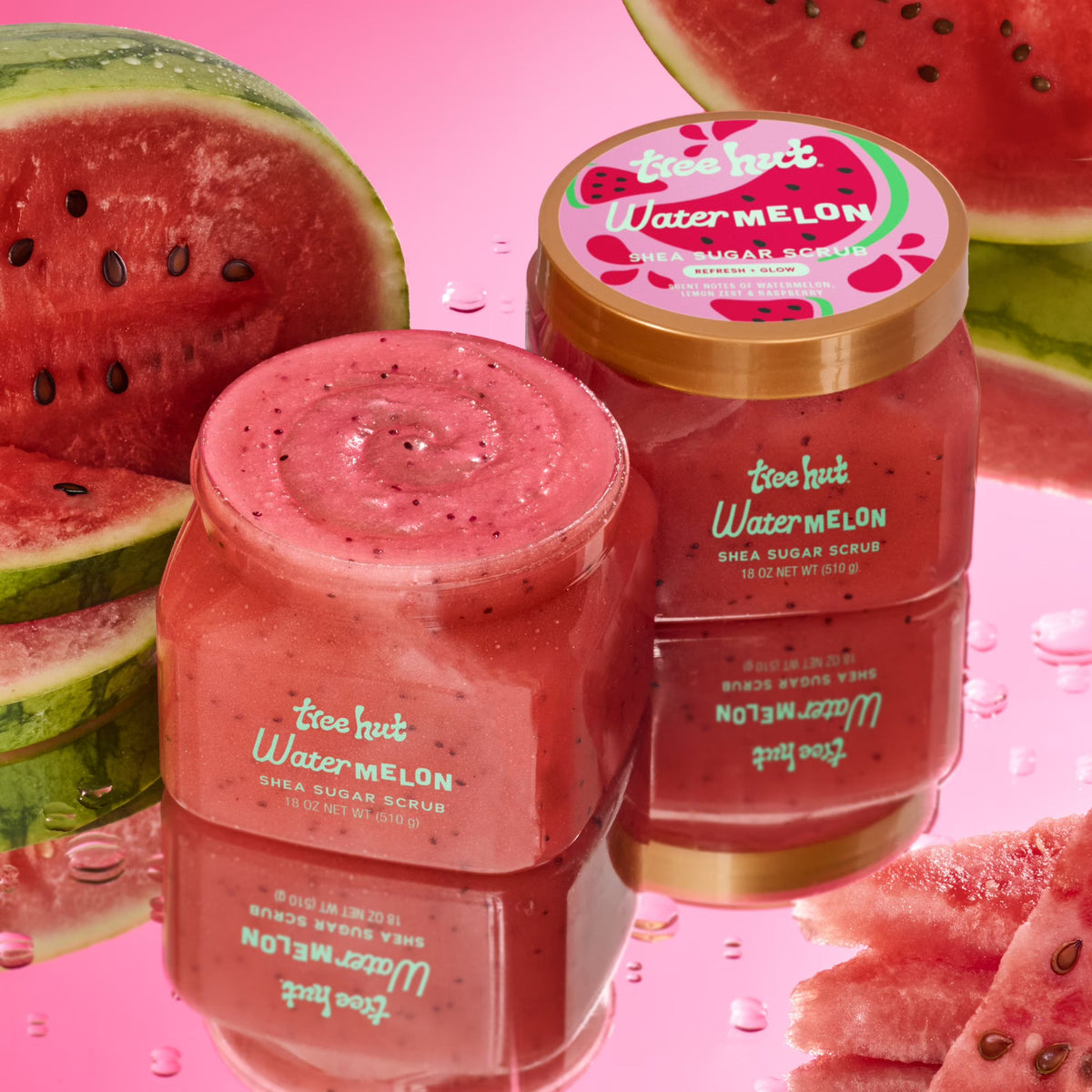 Tree Hut Watermelon Shea Sugar Body Scrub 18 oz - FREE SHIPPING