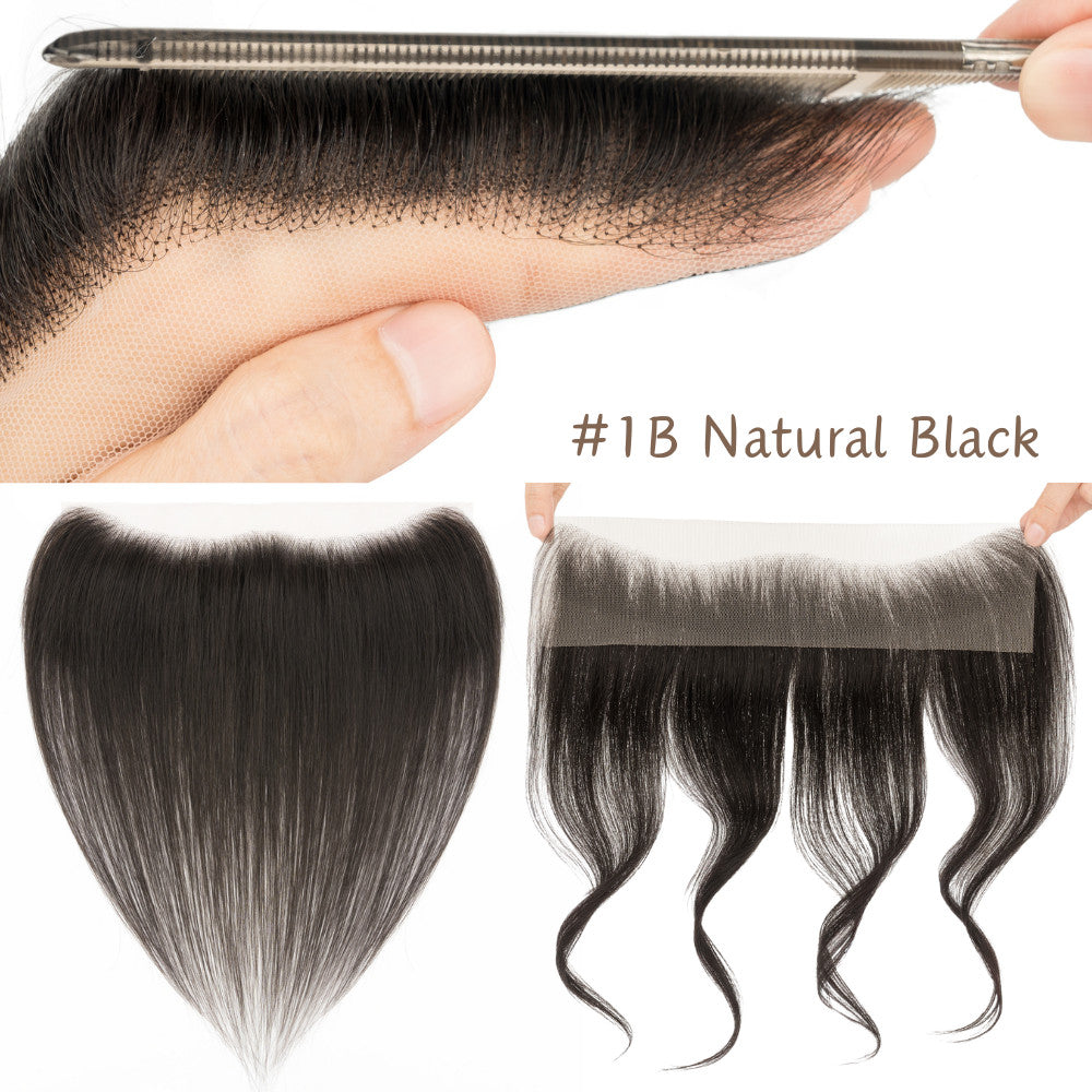 Full Lace Hair Topper Hairpiece for Receding Hairlines & Thinning Hair