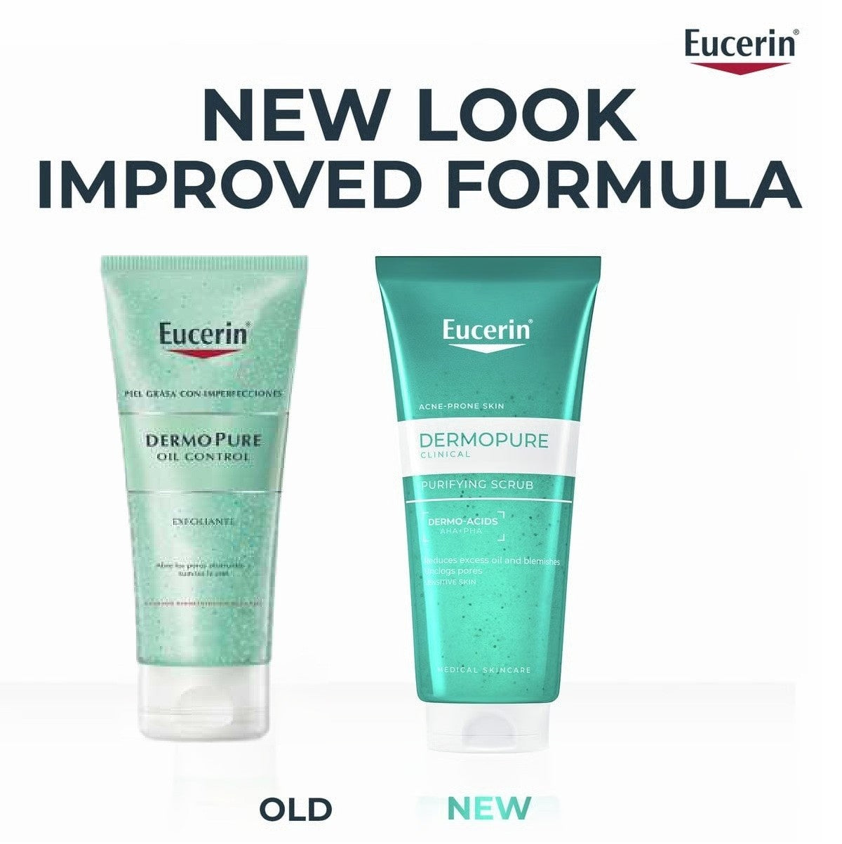 Eucerin Dermopure Oil Control Exfoliant Gommage Scrub Gel 100ml Exp