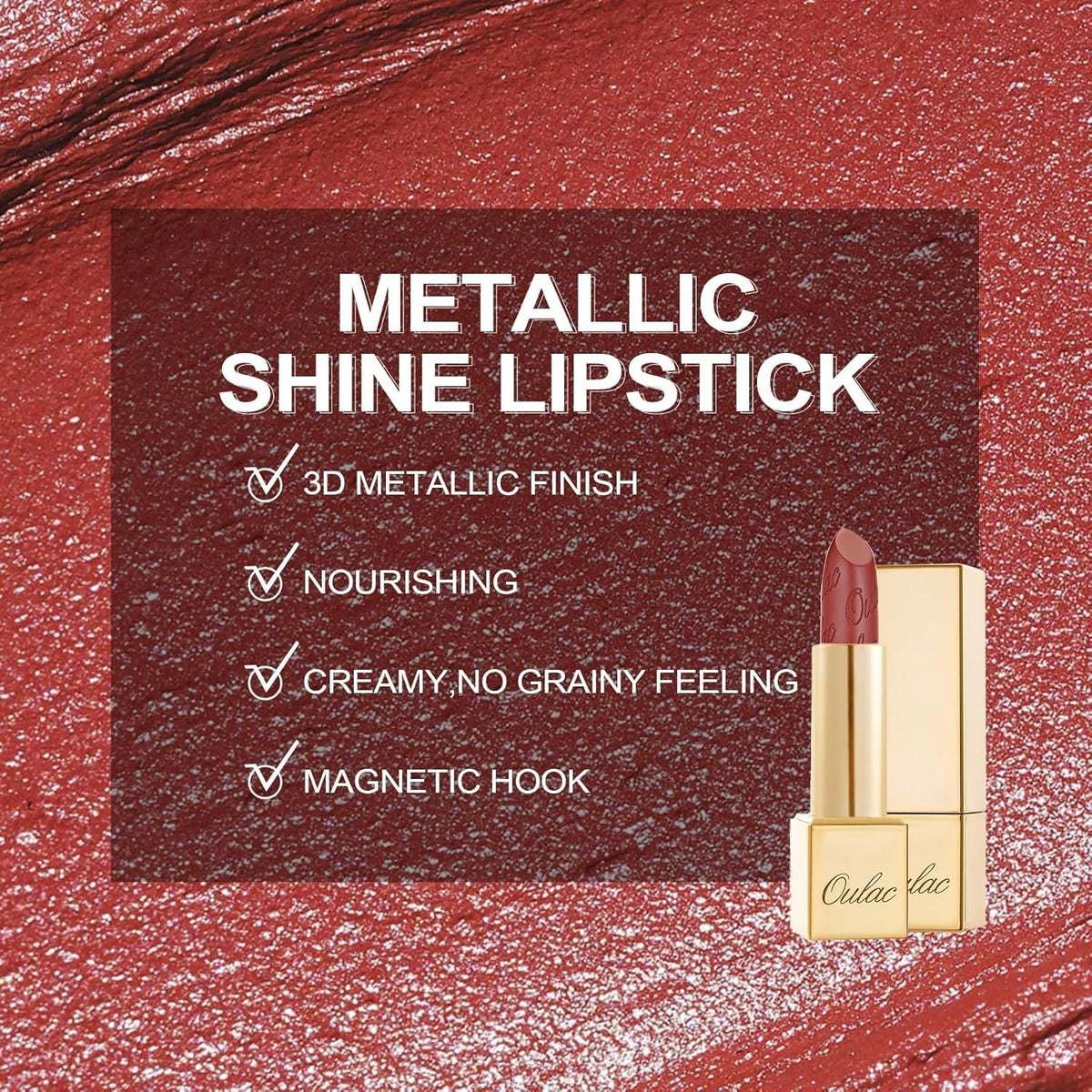 Hydrating Matte Lipstick with Glow Finish - Travel Size, Cruelty-Free
