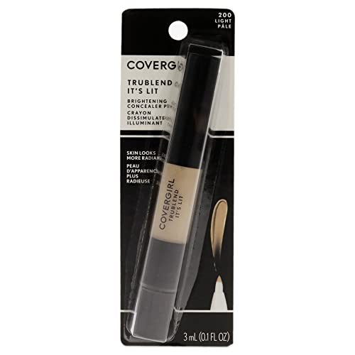 Light Concealer Stick for Face Coverage - TruBlend It's Lit L3-17, 0.10 oz