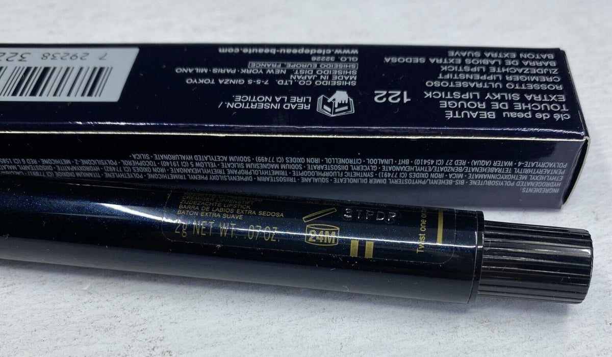 Lipstick 122 Touche De Rouge Extra Silky - 0.07 oz, NIB, Authentic