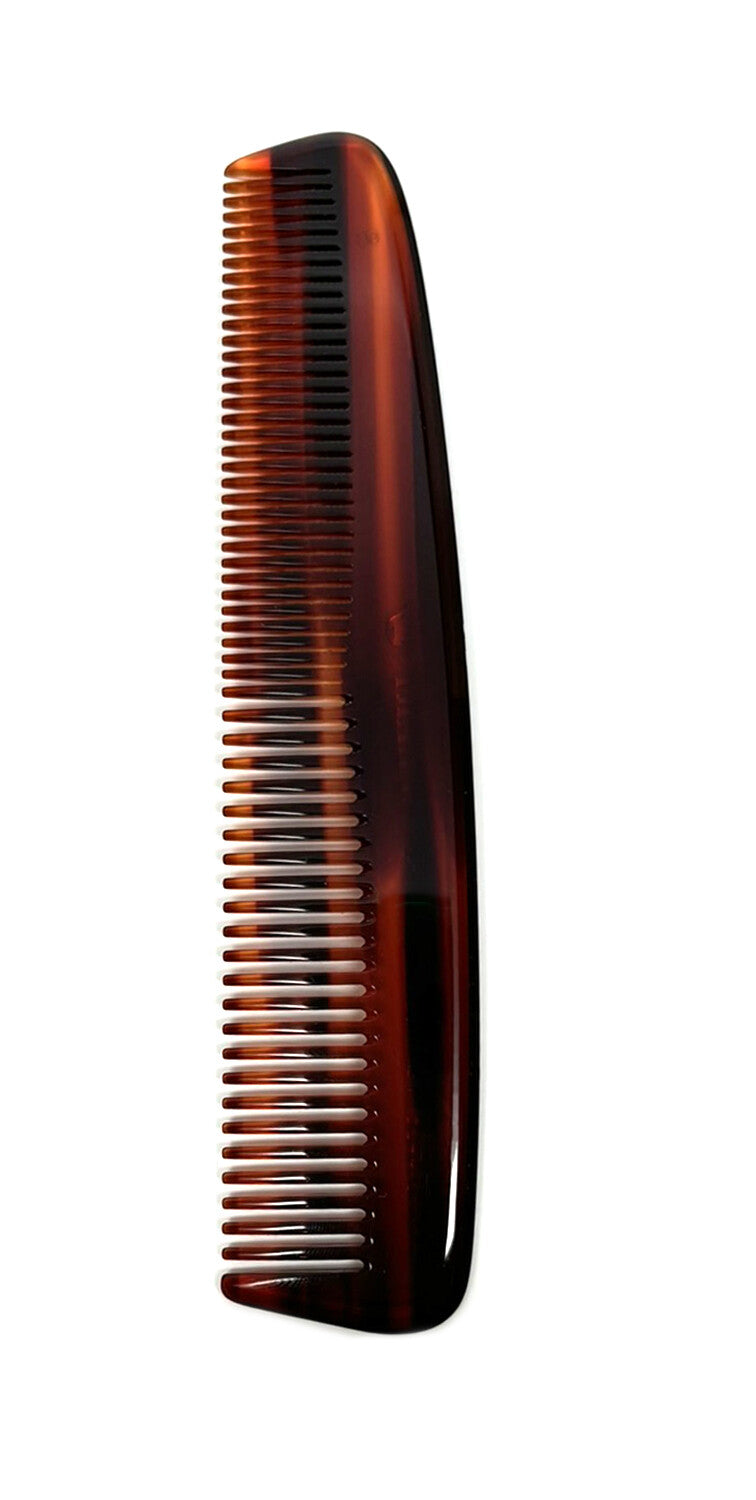 Handmade Swiss Tortoise Shell Comb 5 Inch Style #8 Havana Brown