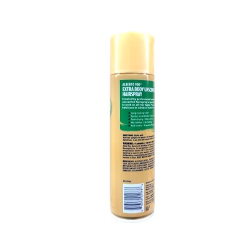 3 Pack Unscented Hair Spray - Crystal Clear, 14 Hour Hold, 8.5 Oz Each