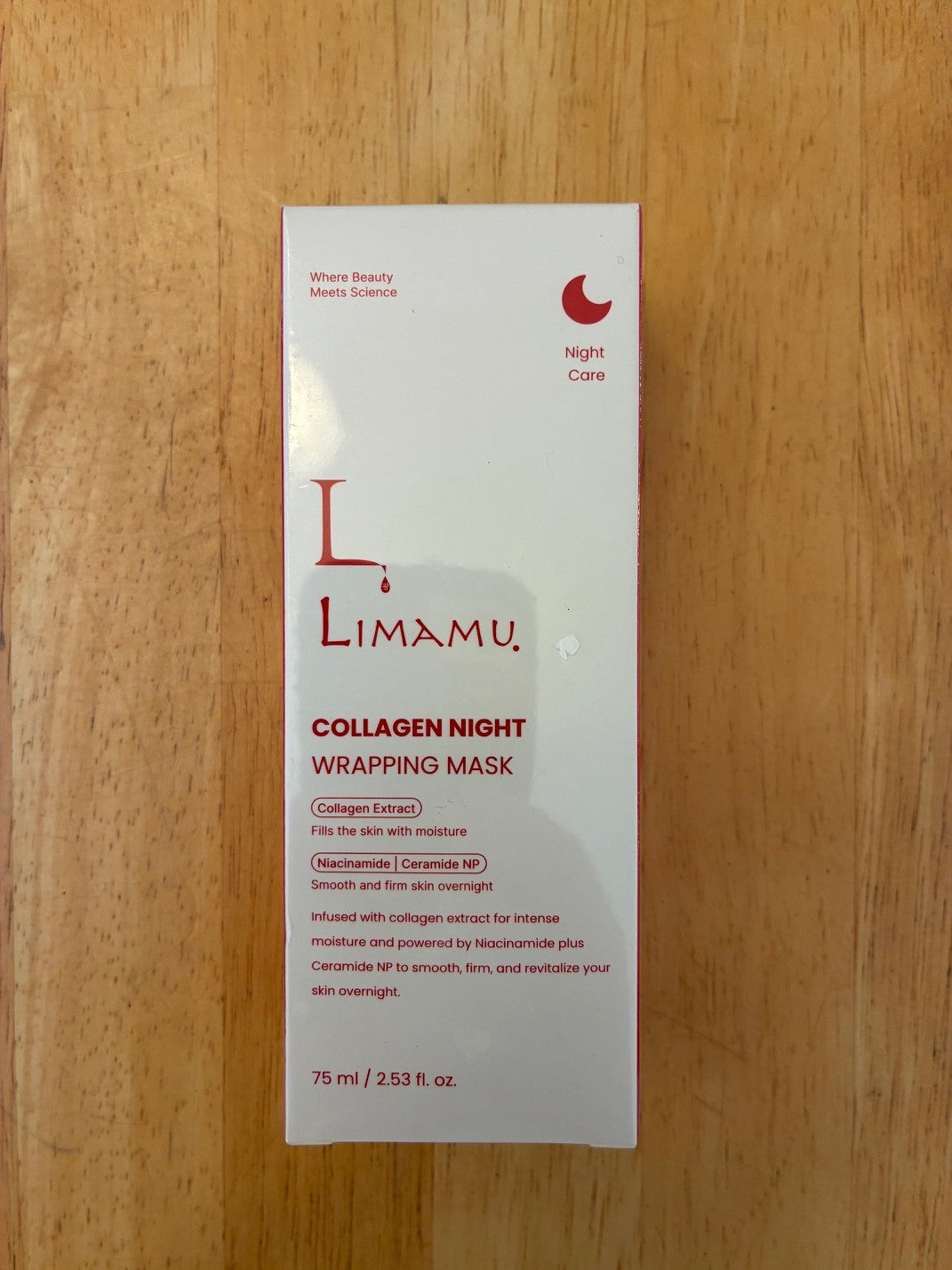 Collagen Night Wrapping Face Mask - Moisturizing Skin Repair