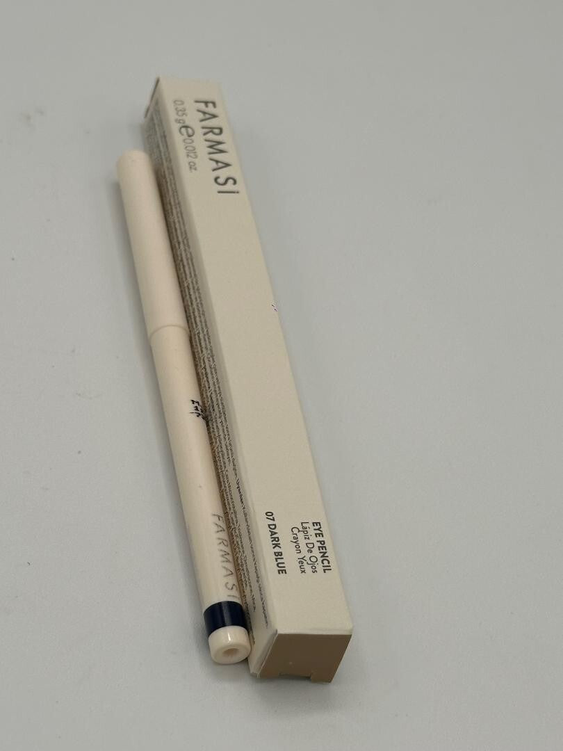 Farmasi Eye Liner Pencil - Dark Blue, Waterproof, Long-Lasting, 0.04 fl oz