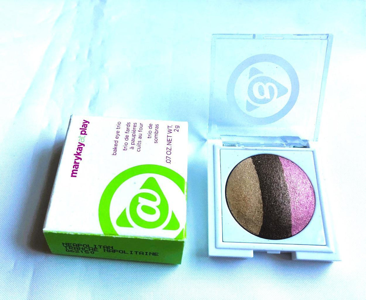 Baked Eye Shadow Trio Set - Assorted Colors, Discontinued, New