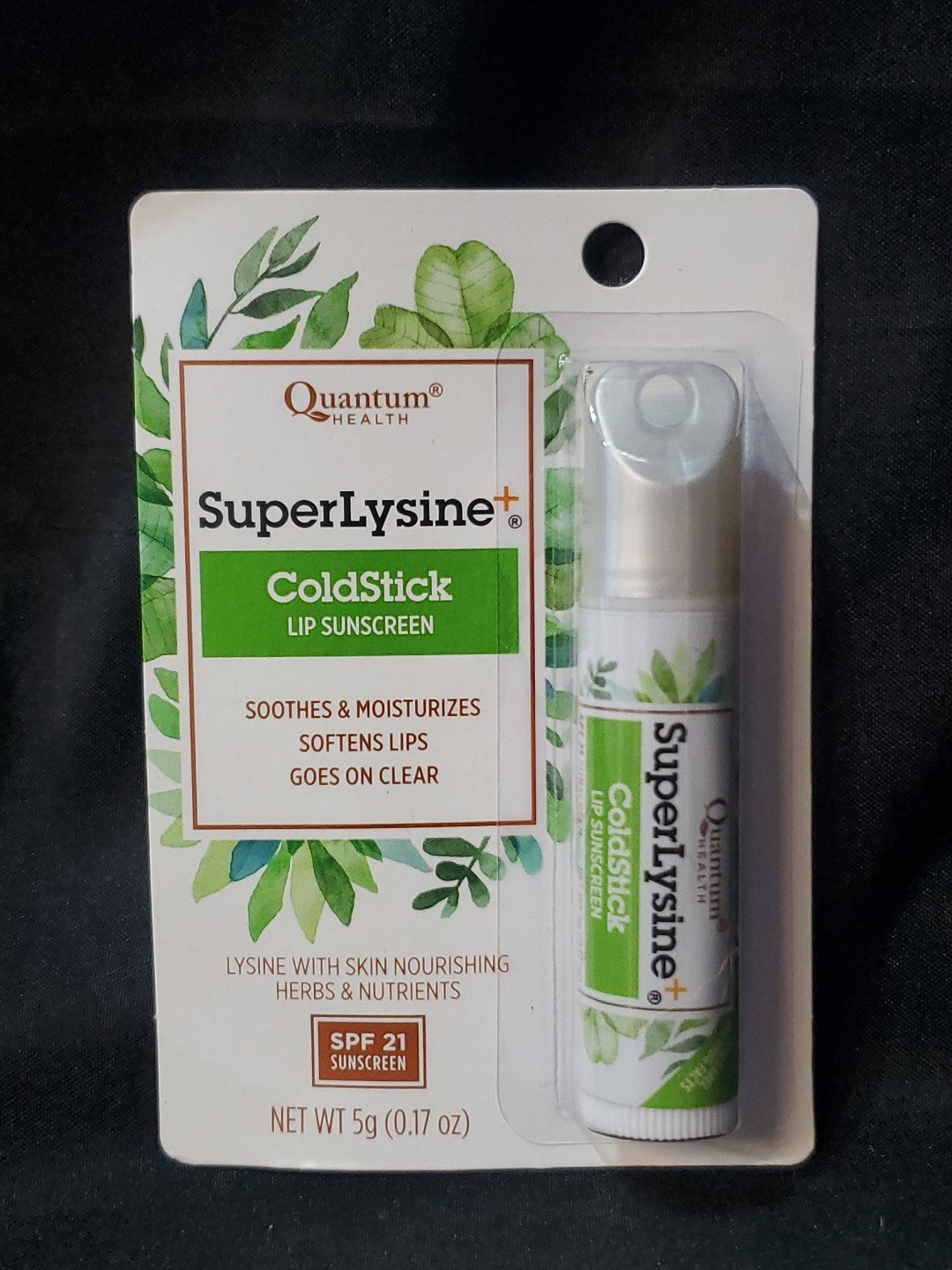 Lip Sunscreen Stick SPF 21 - Lip Care & Sun Protection, 0.17oz