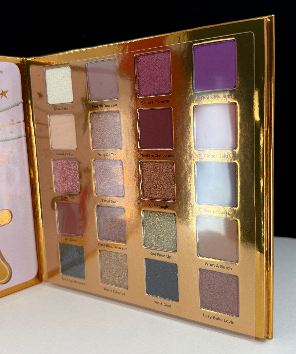 Christmas Cookie House Party Eyeshadow Palette - 20 Exclusive Shades