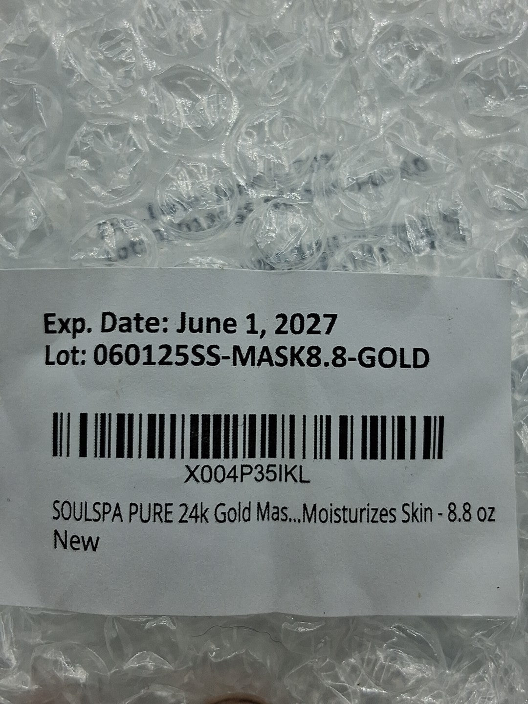 24K Gold Deep Hydration Face Mask - 8.8 oz Duo