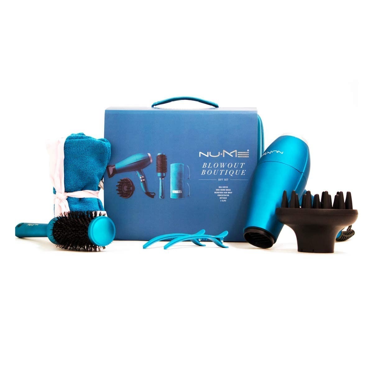NuMe Blowout Boutique - Ionic Bold Hair Dryer and Accessories