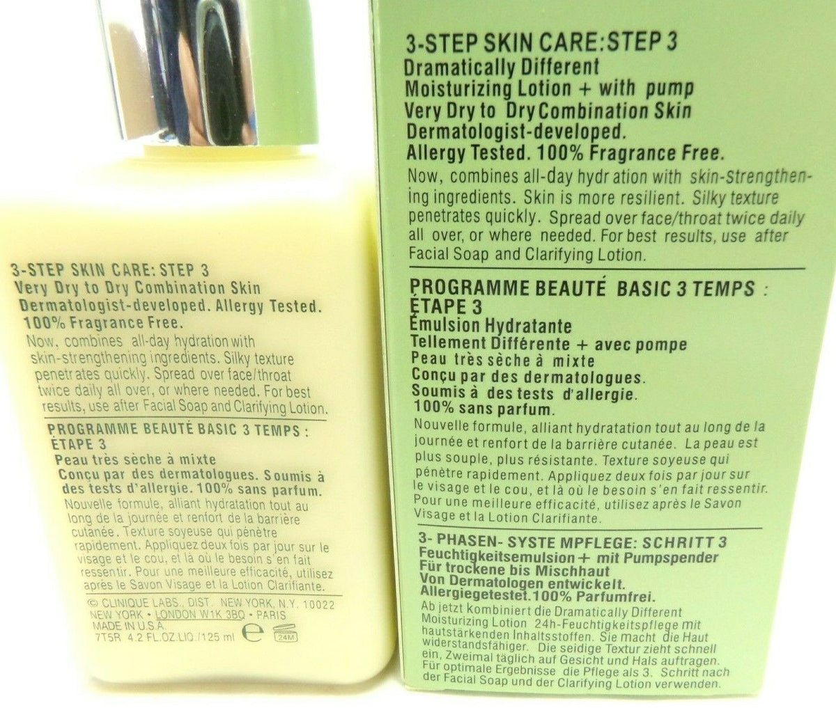 Dramatically Different Lotion+ with Pump, 4.2 oz – 2 Pack