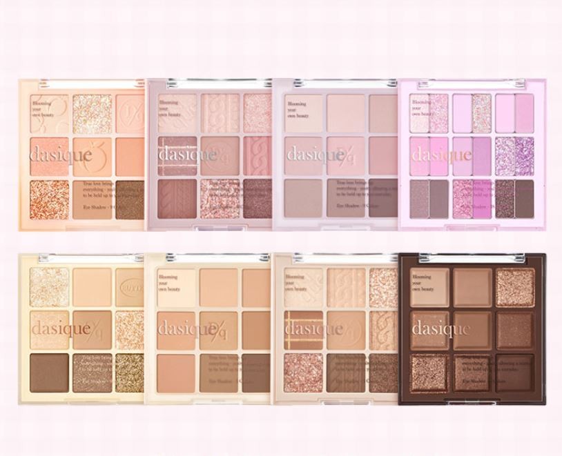 Eyeshadow Palette with Matte, Shimmer & Glitter Textures - 7g