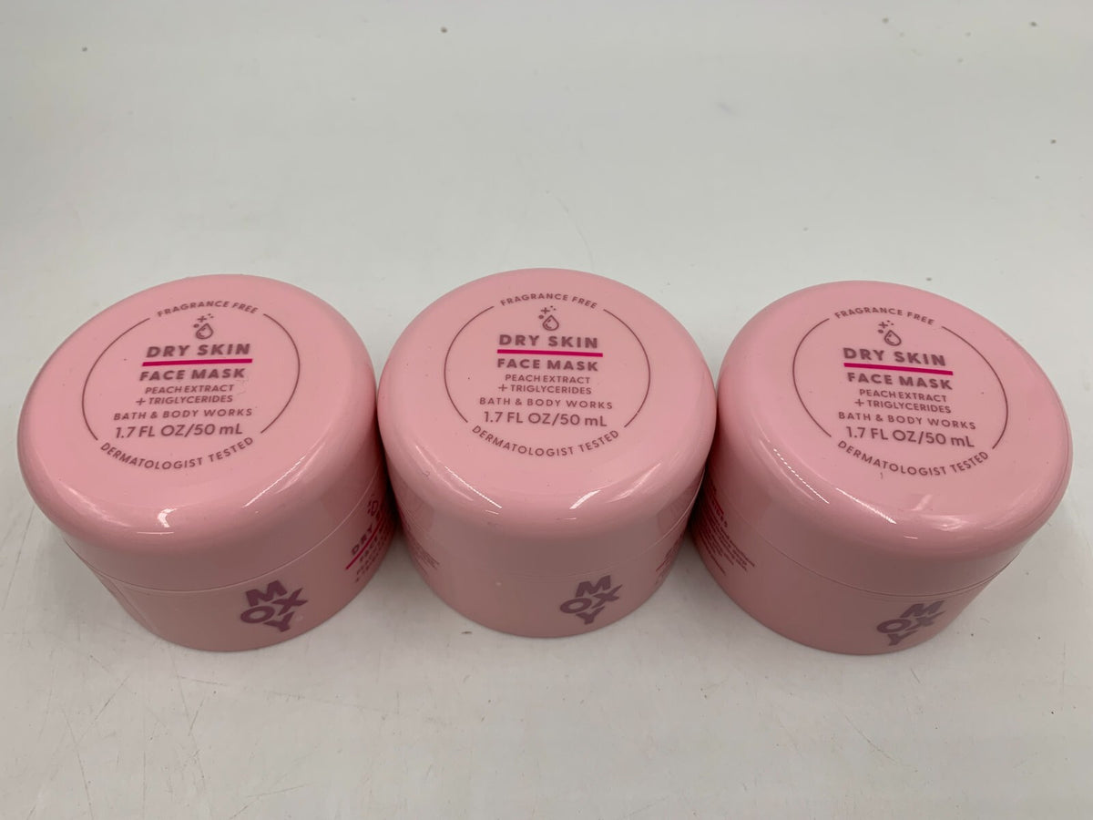 Peach Extract Dry Skin Face Mask 1.7 fl oz - Set of 3