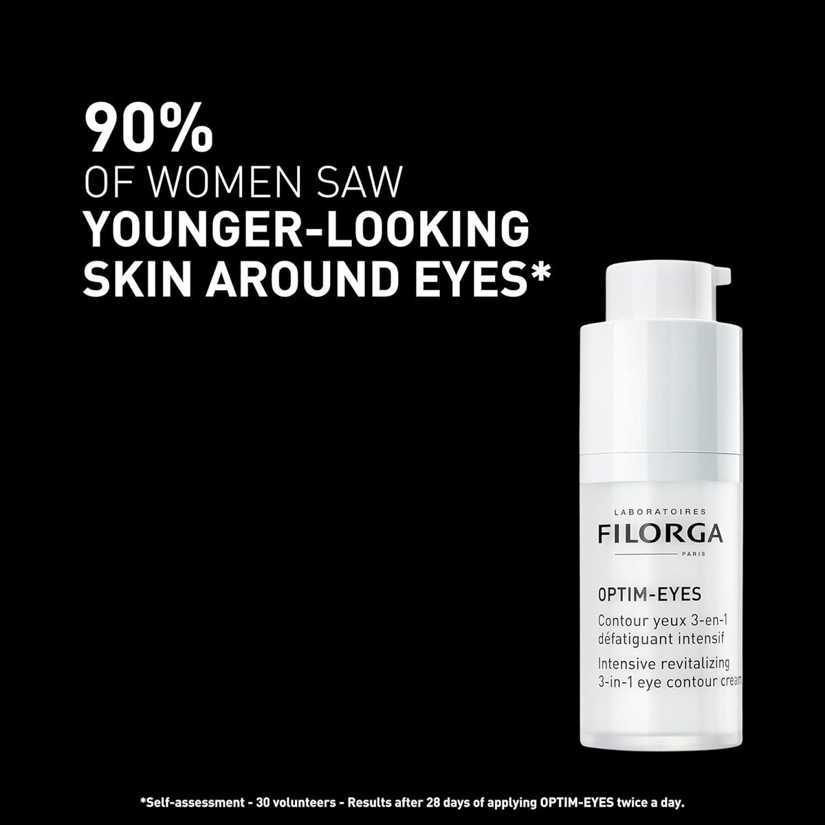 Filorga Optim-Eyes Eye Contour Cream - Anti-Aging, Dark Circles & Puffiness, 0.5 oz