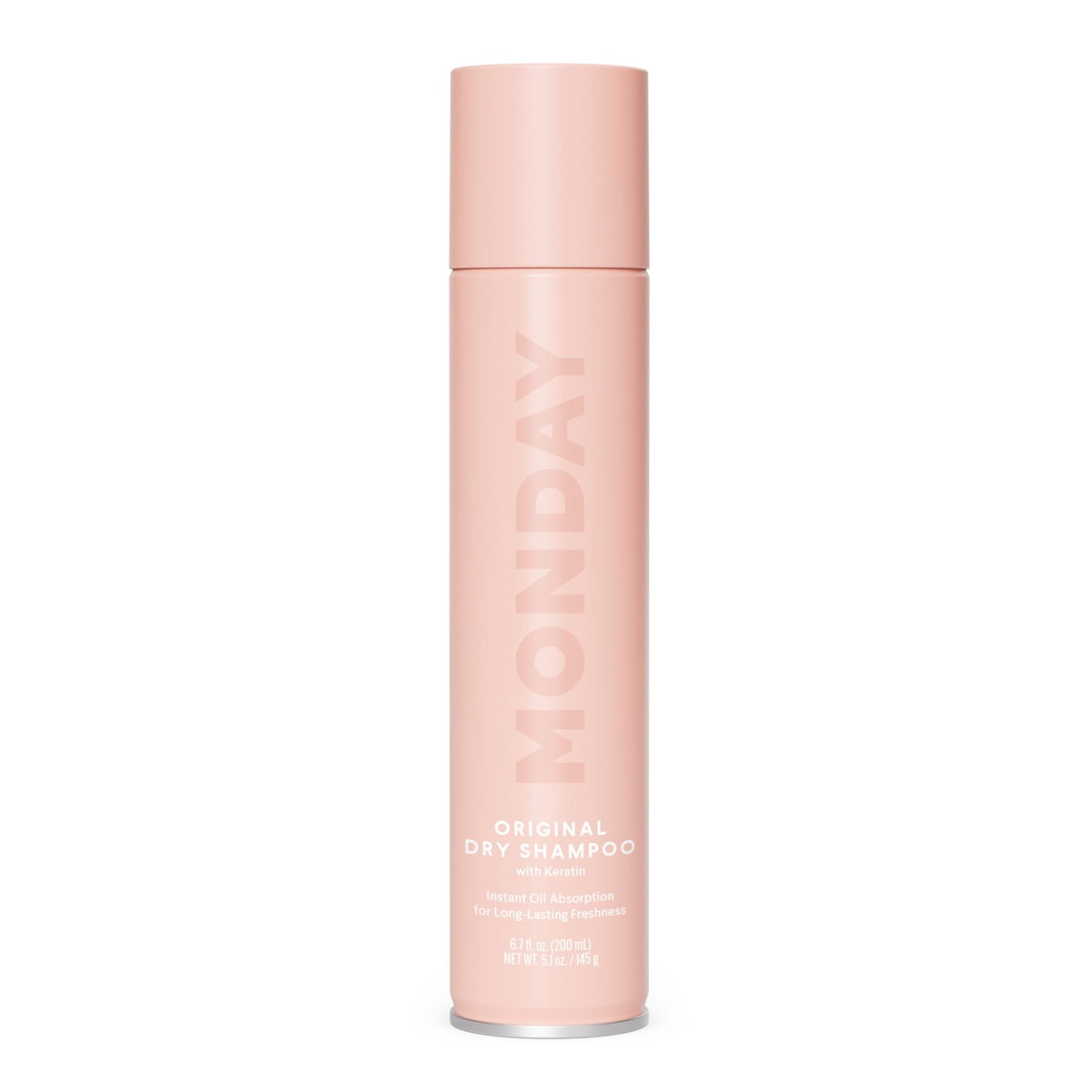 Dry Shampoo with Keratin - Freshens Hair & Absorbs Oil - Pink