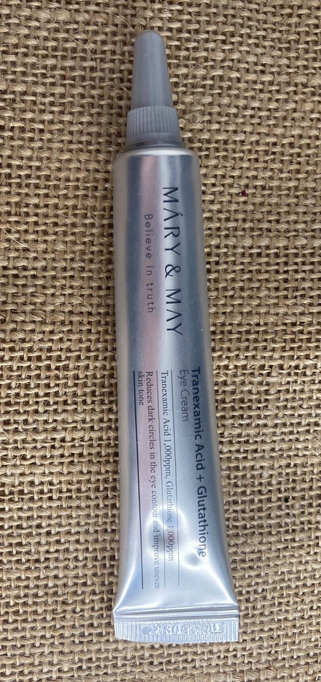 Tranexamic Acid and Glutathione Eye Cream - 2 Travel Tubes, 12g Each