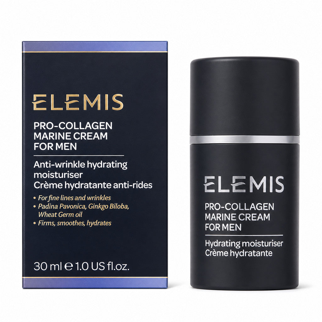 Elemis Pro-Collagen Marine Cream for Men 30ml Hydrating Anti-Aging Moisturizer
