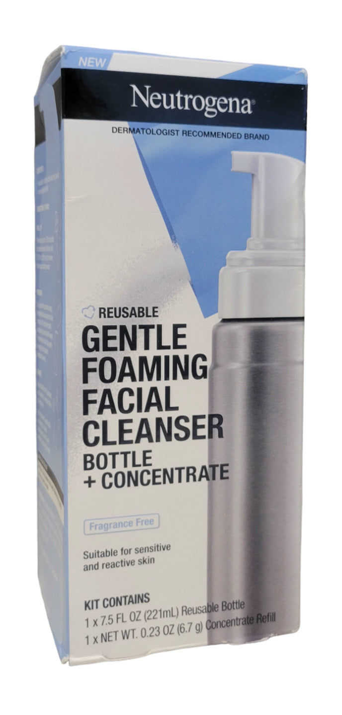 Reusable Gentle Foaming Facial Cleanser - Fragrance-Free, 7.5oz