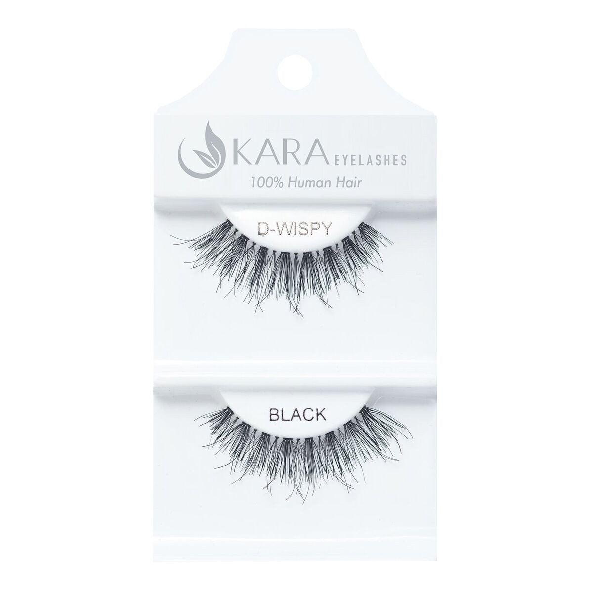 6 Pairs 100% Human Hair False Eyelashes - Kara Assorted Styles