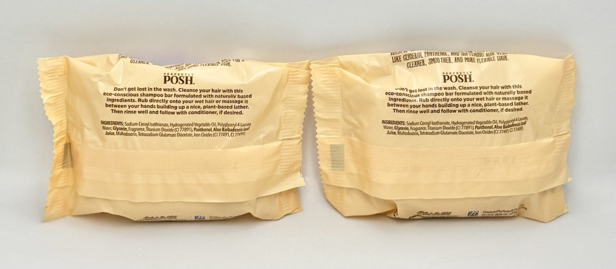 Hair Shampoo Bars 3.5 oz. Pack of 2 - Clear and Gentle Hair Care