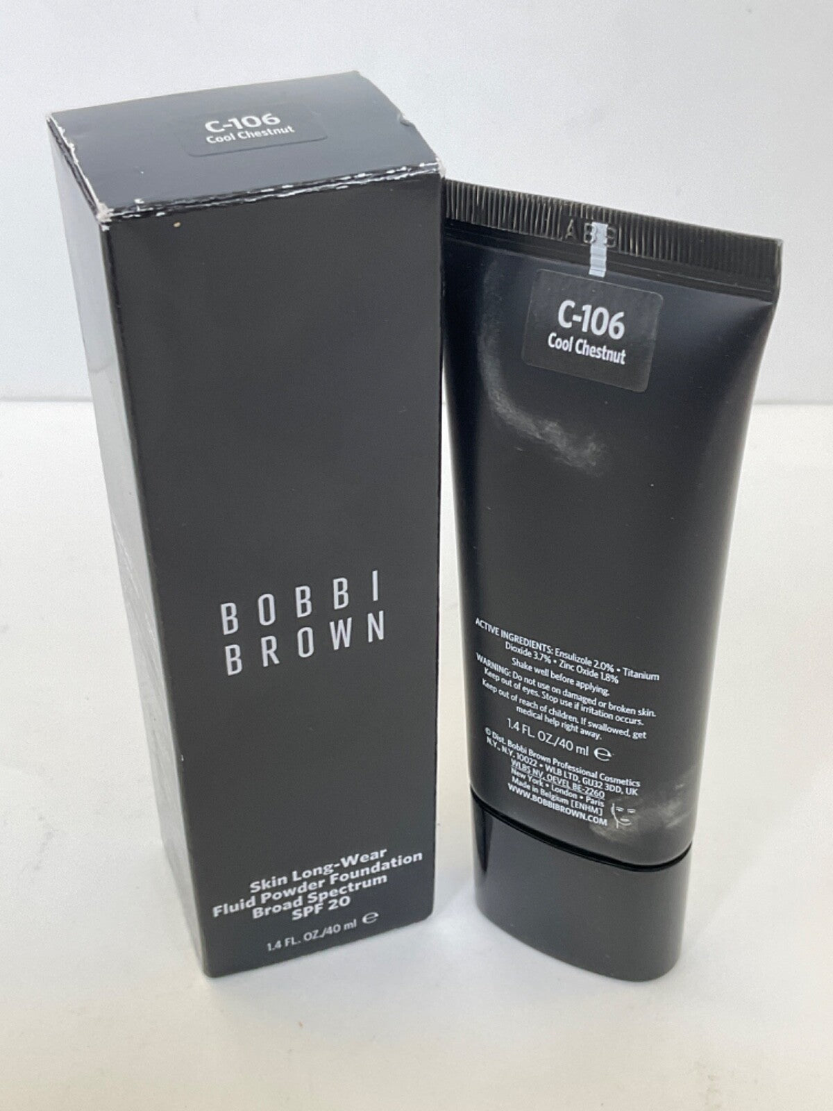Long Wear Fluid Powder Foundation SPF 20 - Multiple Shades, 1.4 fl oz