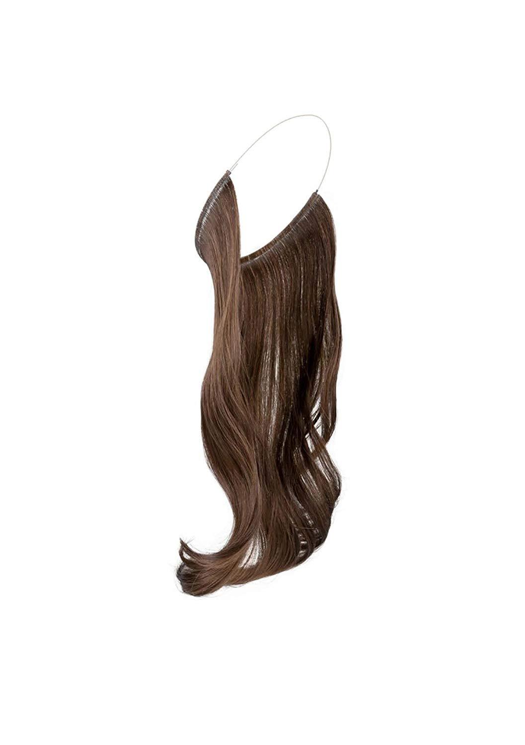 Invisible Headband Hair Extension Accessory Dark Brown