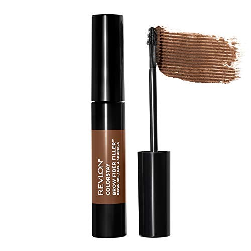 Waterproof Brow Gel with Fibers - Long-Wear Volumizing Eyebrow Makeup 302 Warm Brown