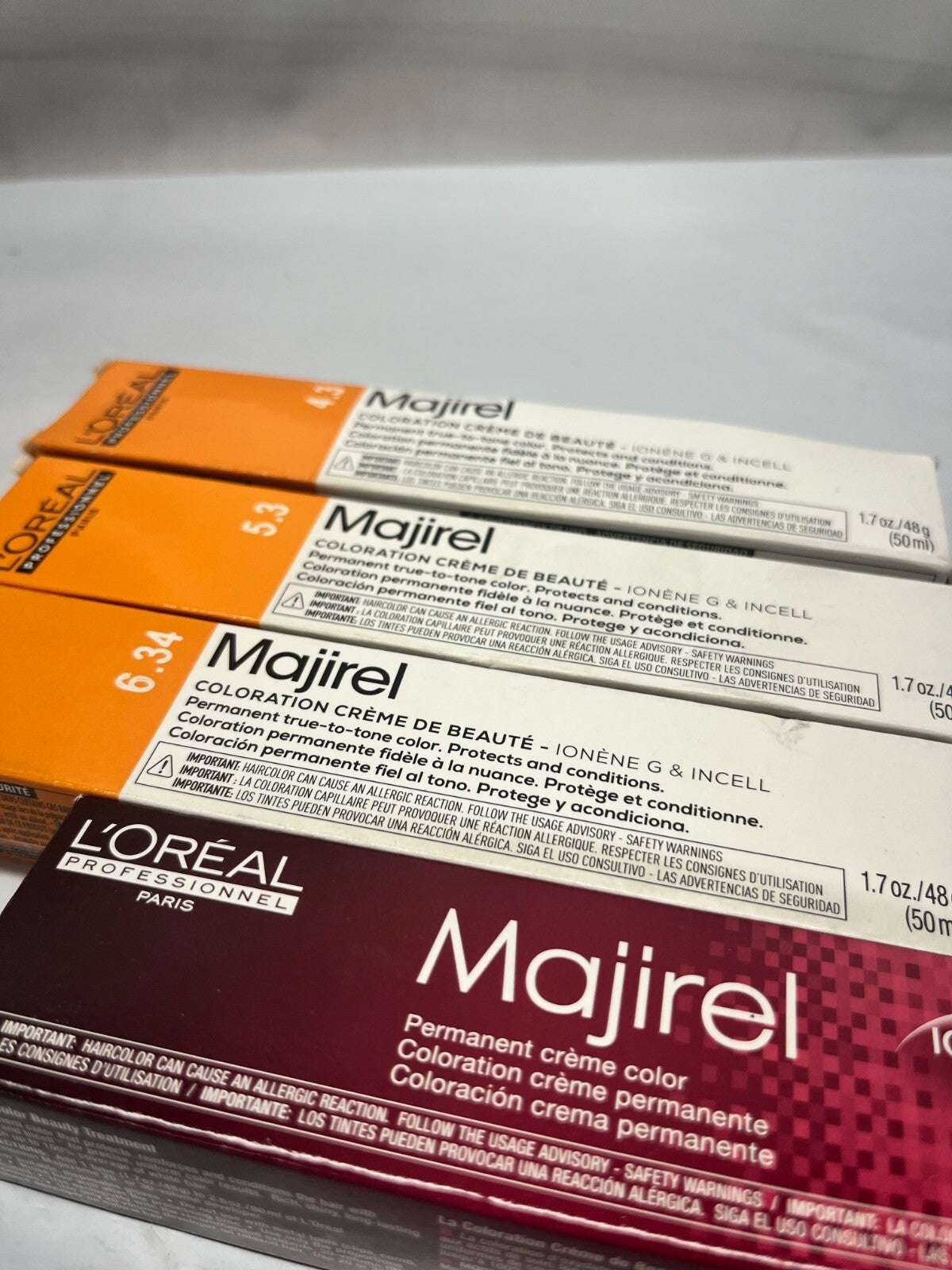 L'Oréal Majirel Permanent Hair Color - Gold Series