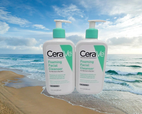 Foaming Facial Cleanser for Normal to Oily Skin - 12 oz Set of 2