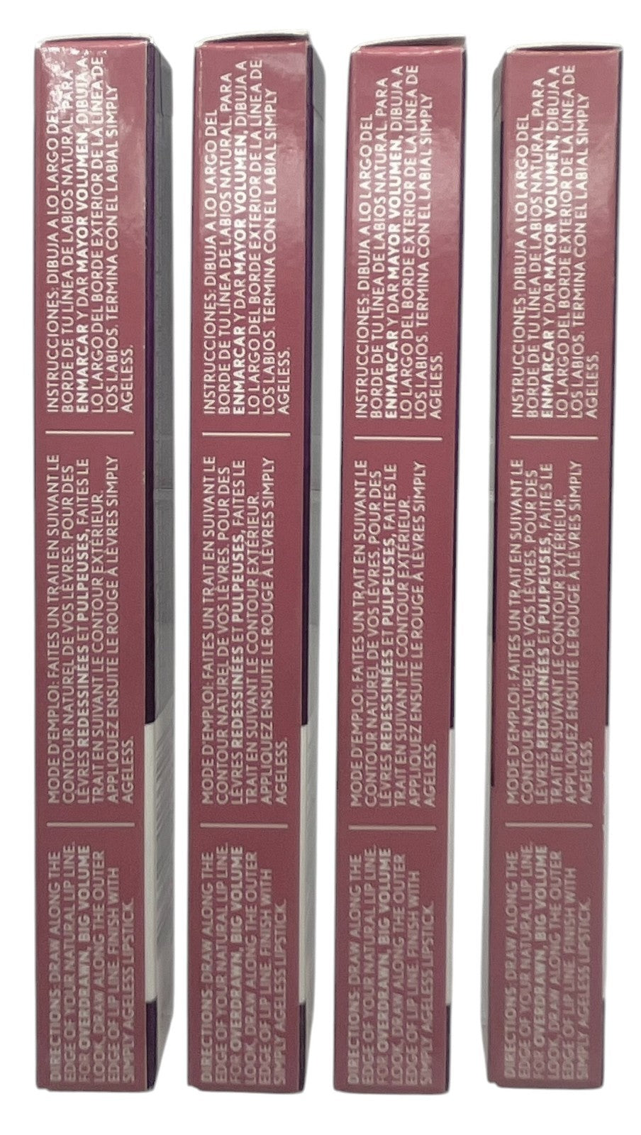 4 Pack Lip Liner Set - Precise Lip Contour & Volumizing Effect