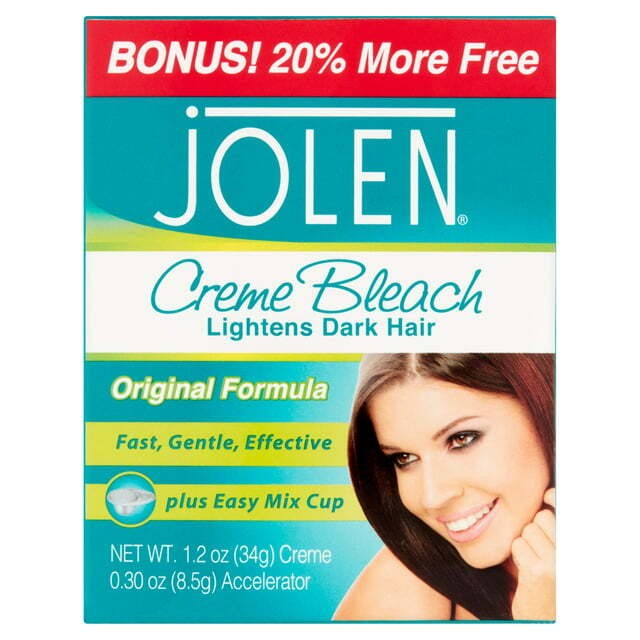 Facial & Body Hair Bleach Kit with Mixing Cup - Safe Lightening Cream for Unwanted Hair