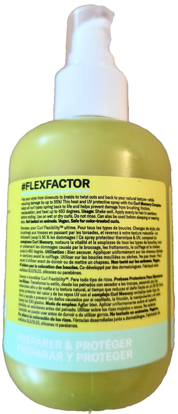 Curl Protection Primer for All Hair Types - DevaCurl FlexFactor 8 oz