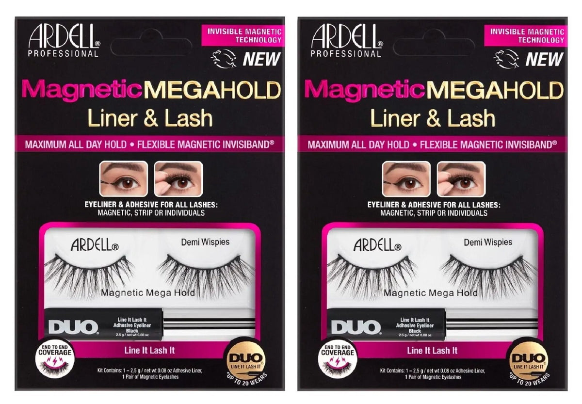 Magnetic Eyeliner & Lash Kit - 2 Pack, Multiple Styles