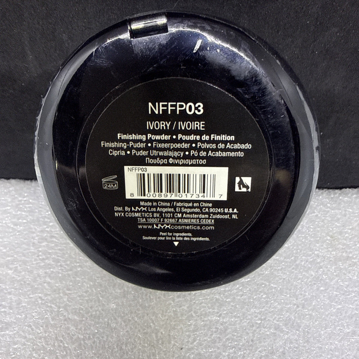 NYX Finishing Powder Ivory NFFP03 3 Pack - Sealed Makeup Setting Powder