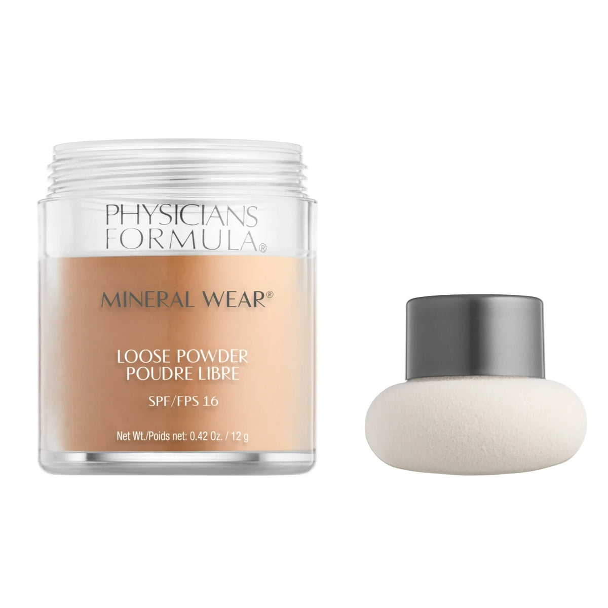 Mineral Wear Loose Powder SPF 16 - Skin-Perfecting Face Makeup with Shade Options