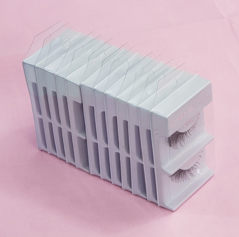 False Eyelashes Natural Seamless Look Pack - Reusable & Lightweight