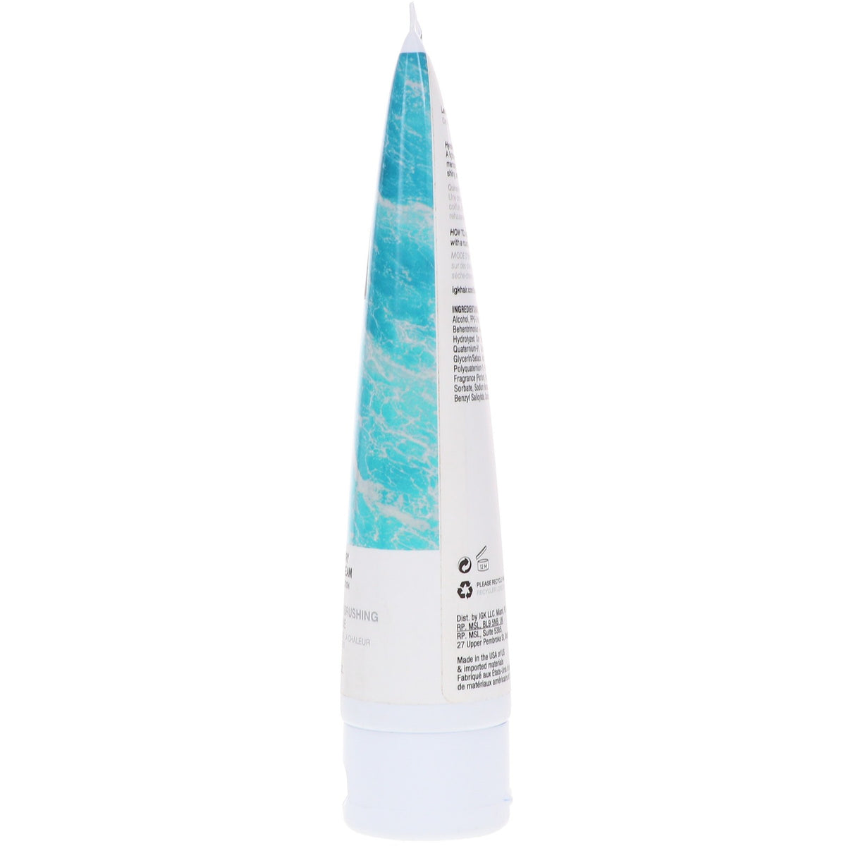 IGK Beach Club Style Memory Blowout Cream 4.5 oz - Volumizing Hair Styling