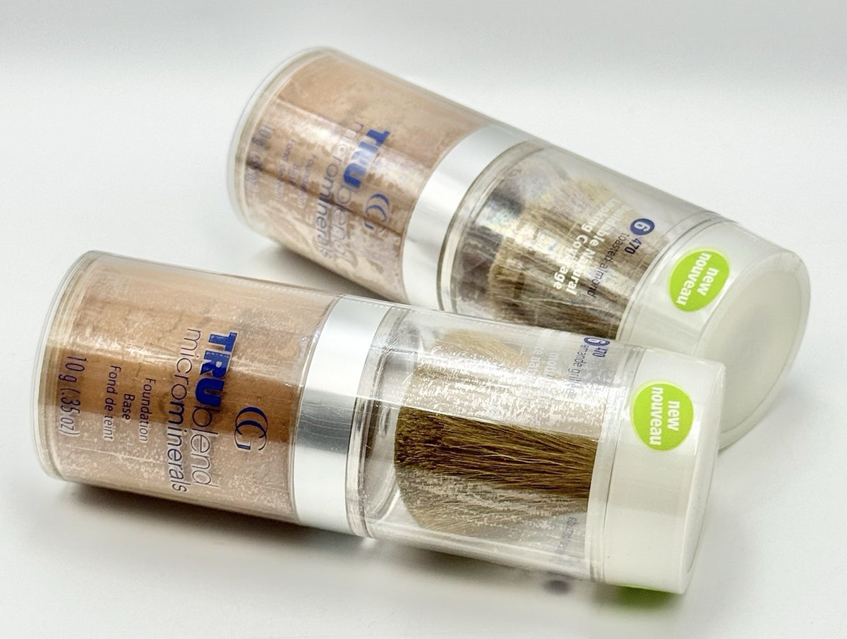 CoverGirl TruBlend Microminerals Foundation 470 Toasted Almond 0.35 oz. 2 Pack