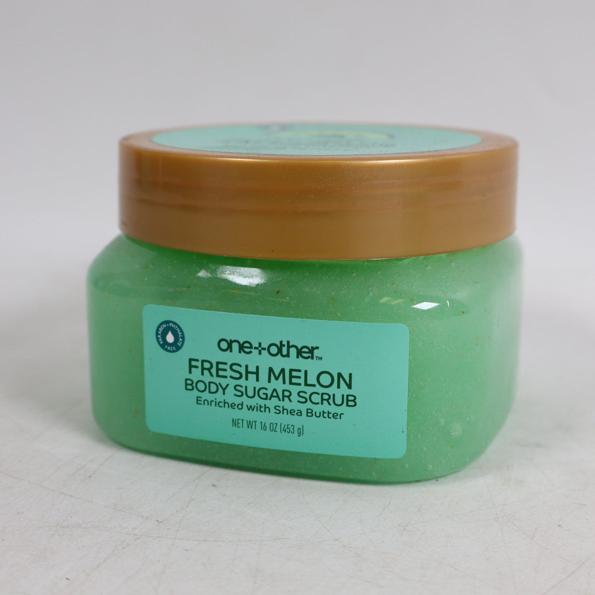 2 PACK One+Other Body Sugar Scrub, Fresh Melon 16 oz Each