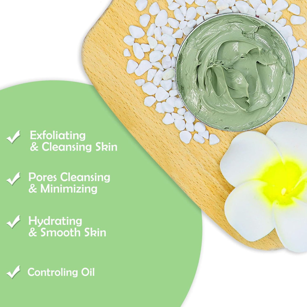 Green Tea Face Mask 4.23 oz - Deep Pore Cleanser