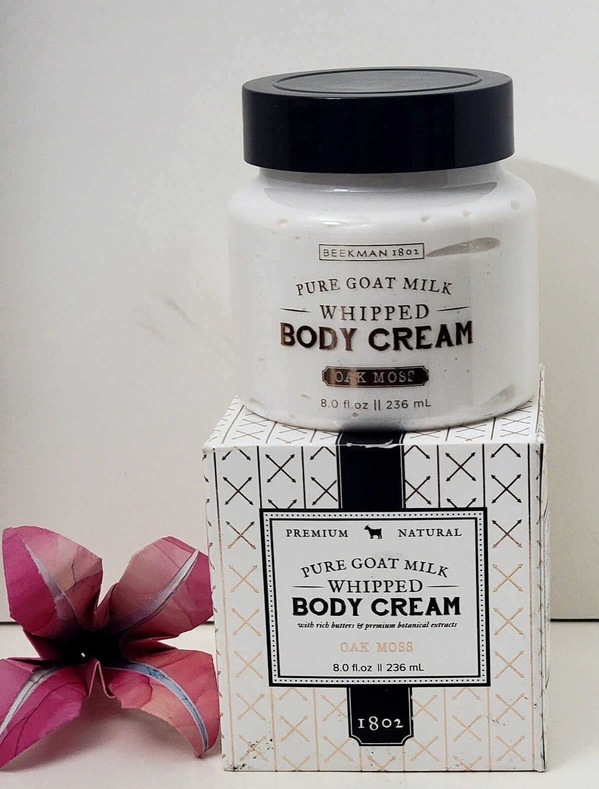 BEEKMAN 1802 GOAT MILK WHIPPED BODY CREAM 8 fl oz PICK YOUR SCENT