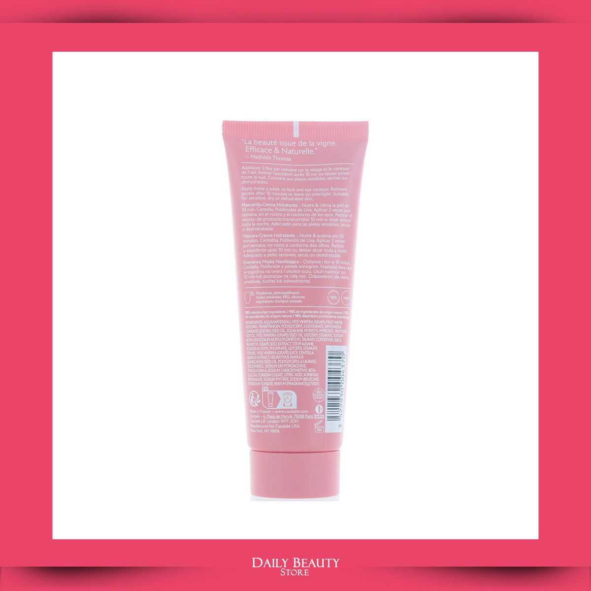 VinoHydra Moisturizing Mask 75ml | Hydrating Face Mask for Dry Skin