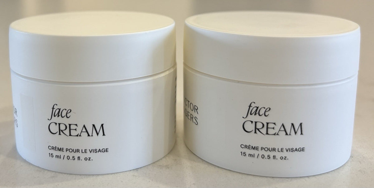 Face Cream Hydration & Anti-Aging Moisturizer Duo - 2x 0.5oz