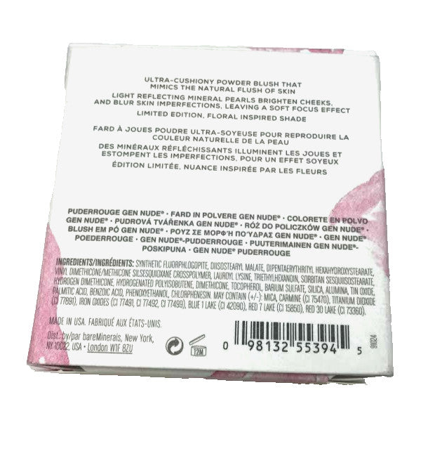 bareMinerals Gen Nude Powder Blush Tropical Orchid 6g - Limited Edition