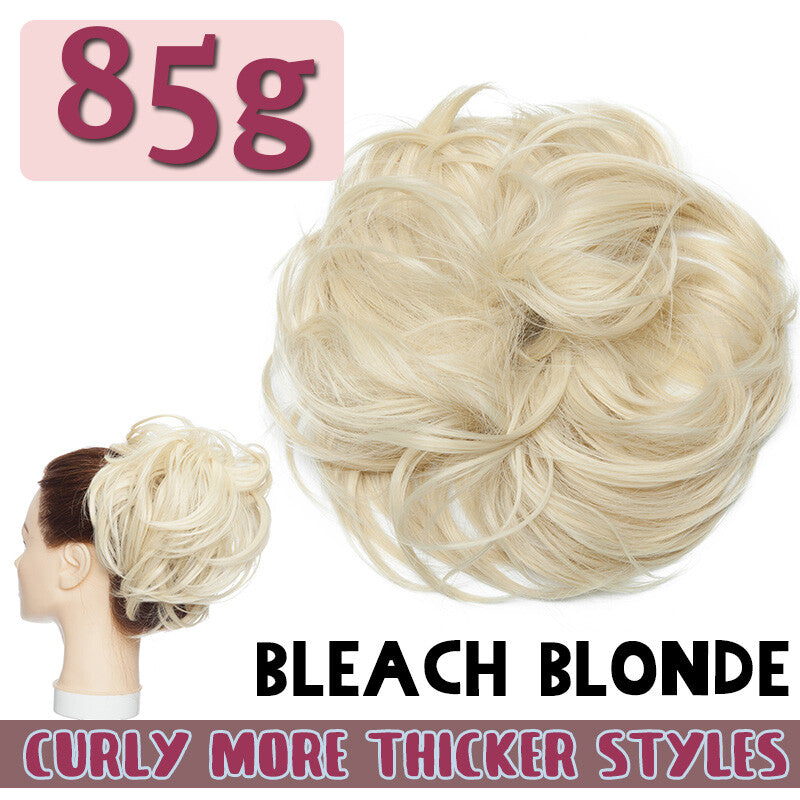 Thick Large Messy Bun Hair Piece Scrunchie Updo Wrap Hair Extensions